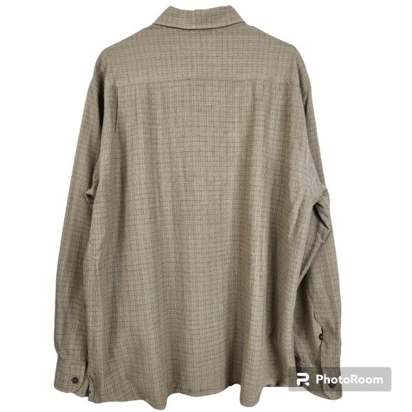 Ermenegildo Zegna Mens Long Sleeve Wool Blend Button Down Shirt Size XL - Picture 2 of 7